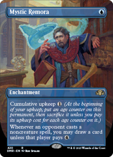 Remora mística (arte alternativo sin bordes) [Dominaria Remastered] 