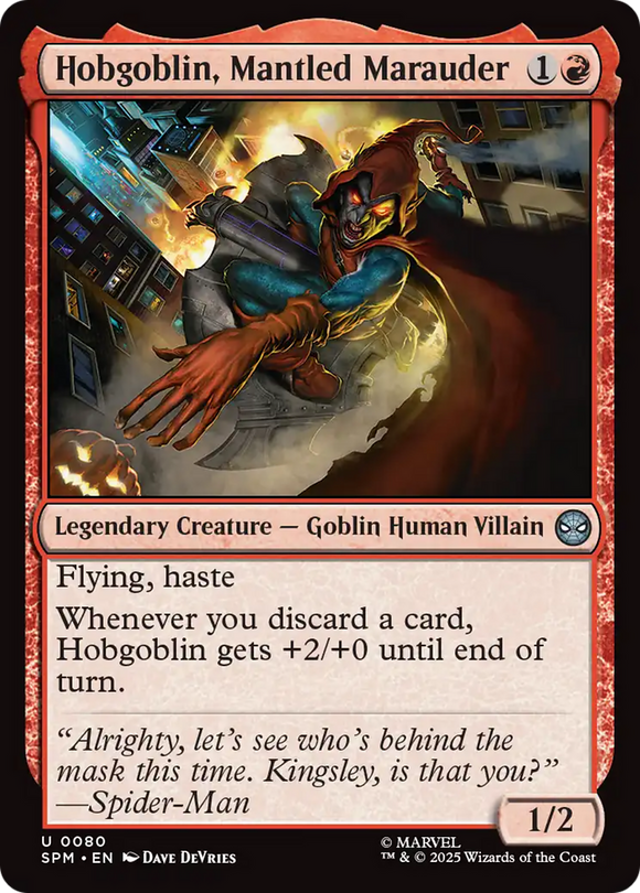 Hobgoblin, Mantled Marauder [Marvel's Spider-Man]