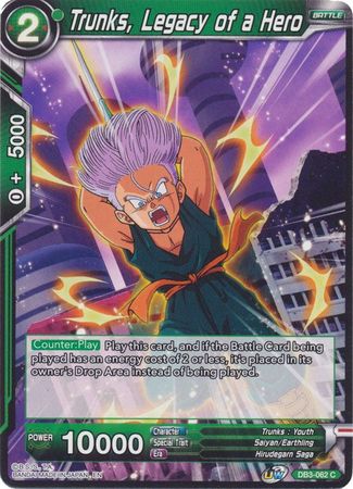 Trunks, el legado de un héroe (DB3-062) [Fuerza gigante] 