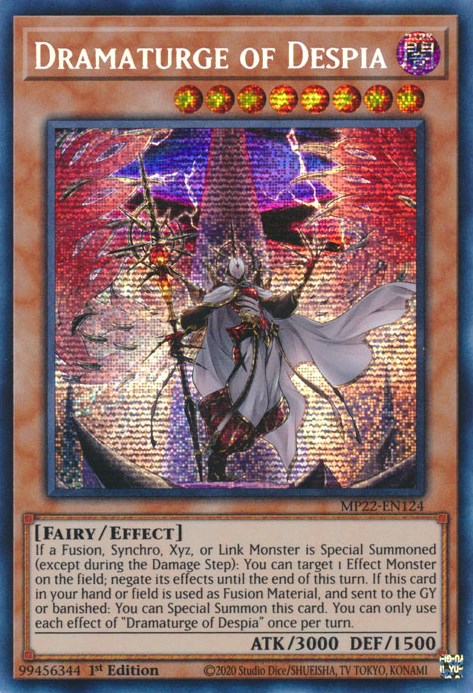 Dramaturgo de Despia [MP22-EN124] Prismatic Secret Rare 