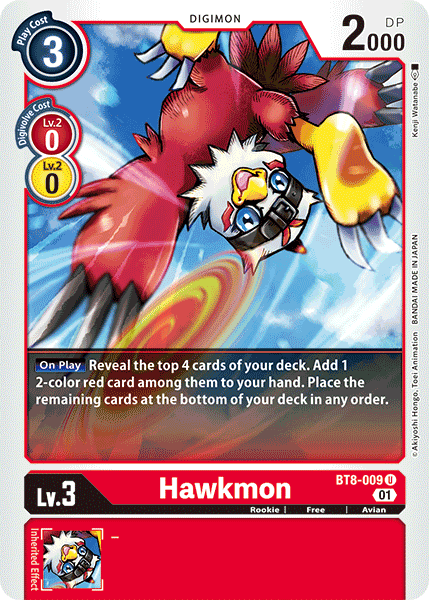 Hawkmon [BT8-009] [Nuevo Despertar] 