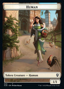 Spider // Human Double-Sided Token [Commander Legends: Battle for Baldur's Gate Tokens]-2