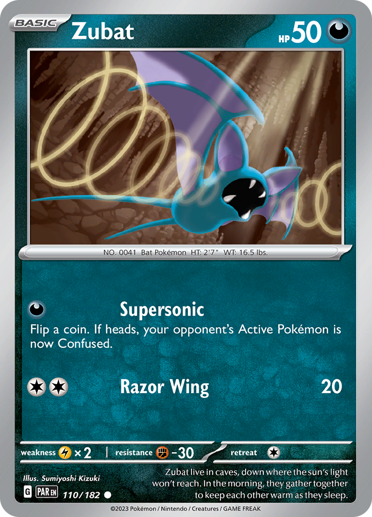 Zubat (110/182) [Scarlet &amp; Violet: Grieta de la paradoja] 