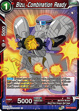 Bizu, Combinación lista (BT17-024) [Ultimate Squad]  - 0