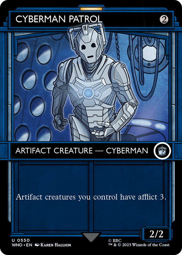 Patrulla Cyberman (Escaparate) [Doctor Who] 