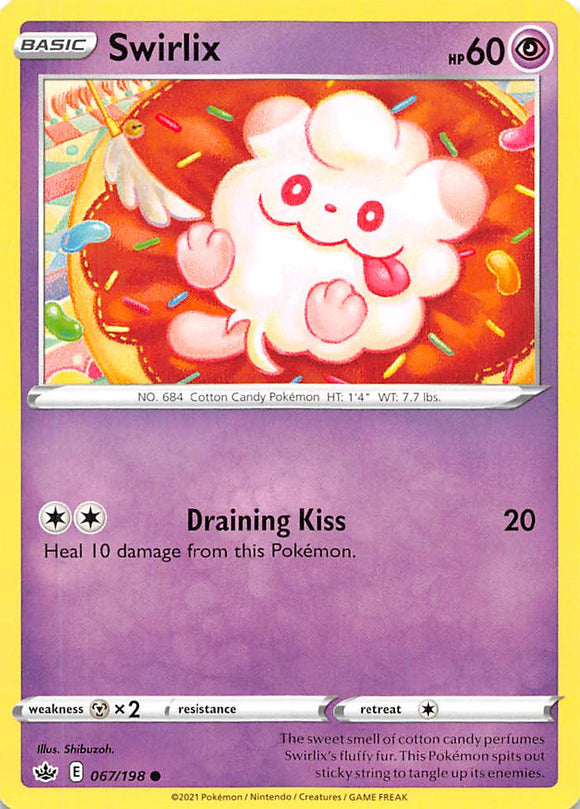 Swirlix (067/198) [Espada y escudo: Reinado escalofriante] 