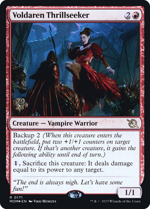 Voldaren Thrillseeker [Promociones previas al lanzamiento de March of the Machine] 