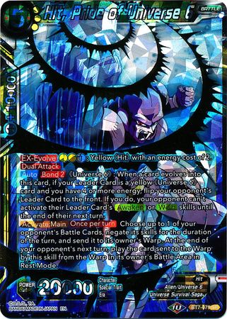 Golpe, Orgullo del Universo 6 (BT7-079) [Asalto de los Saiyans] 