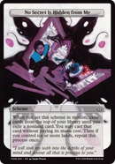 No Secret Is Hidden from Me (Full Art) [Duskmourn: Archenemy]-1