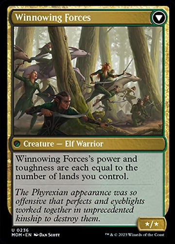 Invasion of Lorwyn // Winnowing Forces [March of the Machine] - 0