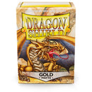 Dragon Shield: Standard 100ct Sleeves - Gold (Matte)-1