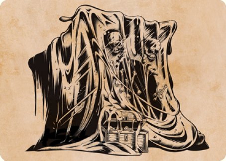Tarjeta de arte de Cubo gelatinoso (escaparate) [Serie de arte de Dungeons &amp; Dragons: Adventures in the Forgotten Realms] 