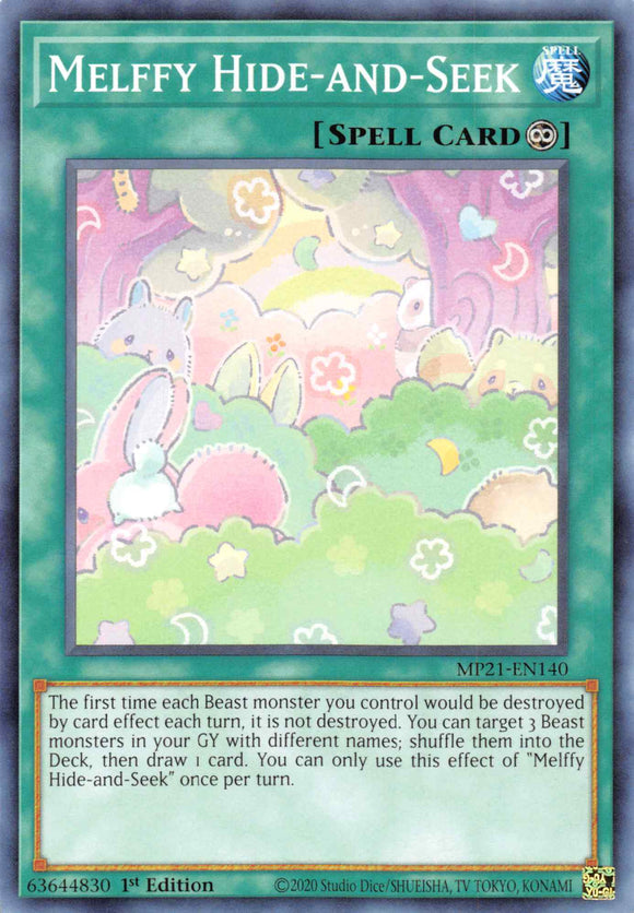 Melffy Escondite [MP21-EN140] Común 
