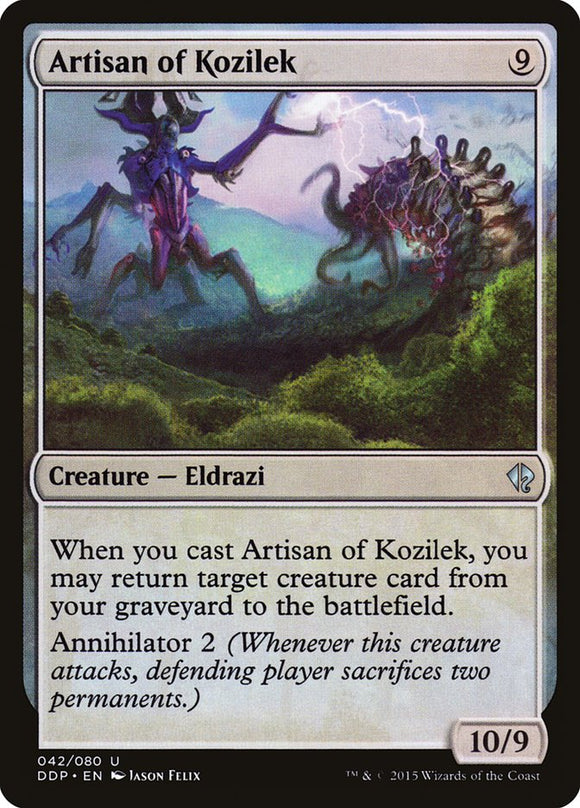 Artesano de Kozilek [Mazos de duelo: Zendikar contra Eldrazi] 