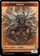 Illusion // Goblin Double-Sided Token [Bloomburrow Commander Tokens]-2