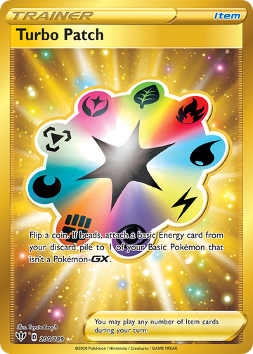 Parche turbo (200/189) [Espada y escudo: oscuridad en llamas] 
