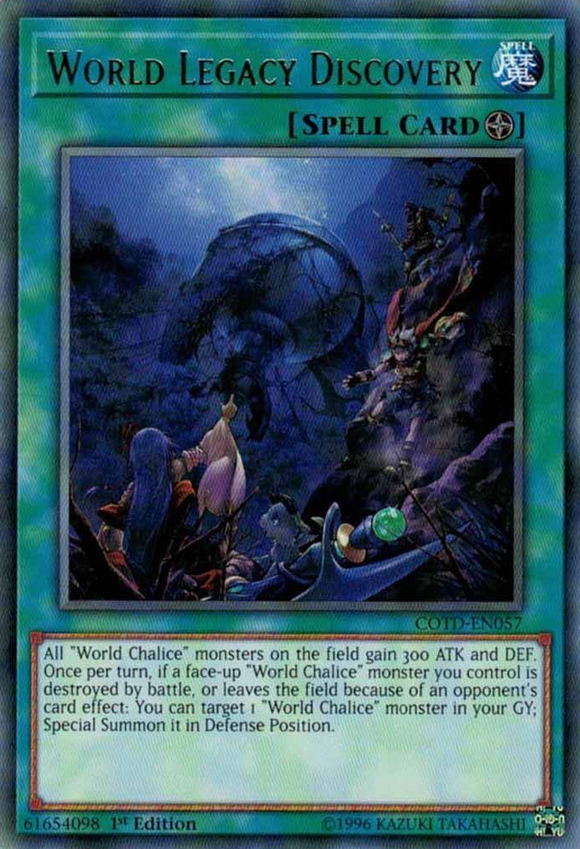 Descubrimiento del legado mundial [COTD-EN057] Raro 
