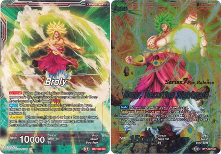 Broly // Broly, pesadilla recurrente (BT7-002_PR) [Promociones de prelanzamiento de Asalto de los Saiyajin] 