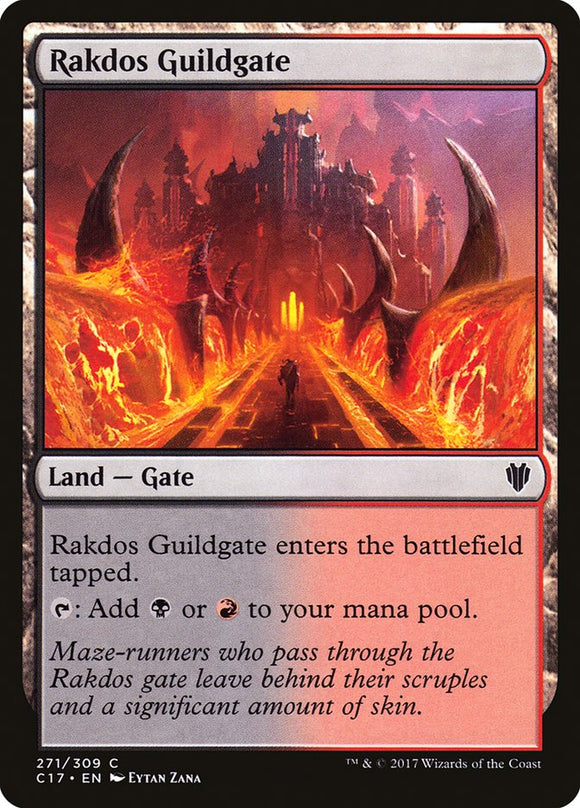 Puerta del Gremio Rakdos [Commander 2017] 
