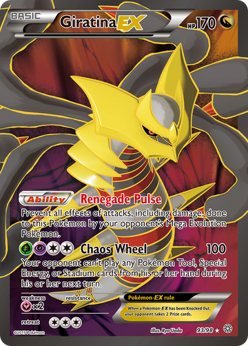 Giratina EX (93/98) [XY: Orígenes antiguos] 