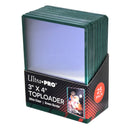 Ultra PRO: Toploader - 3" x 4" (25ct - Green Border)-1