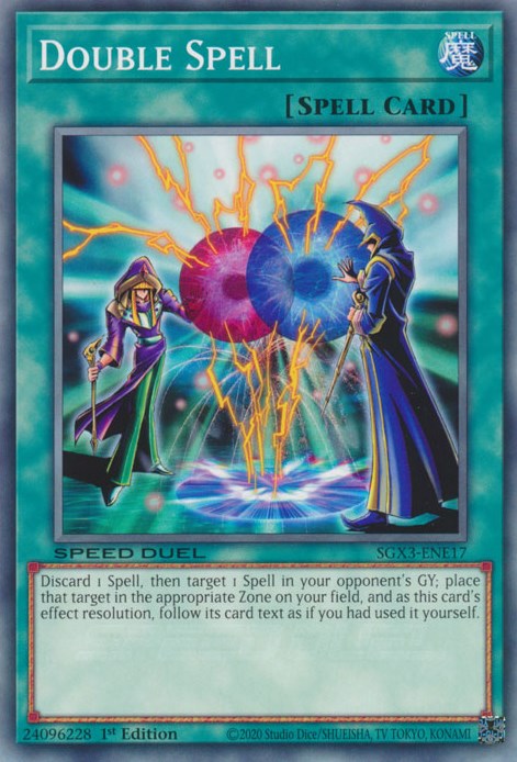Hechizo doble [SGX3-ENE17] Común 