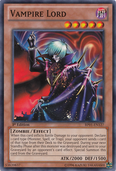 Señor vampiro [BP01-EN127] Común 