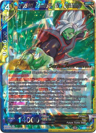 Zamasu fusionado, el astuto (BT7-124_PR) [Promociones de prelanzamiento de El asalto de los saiyajin] 