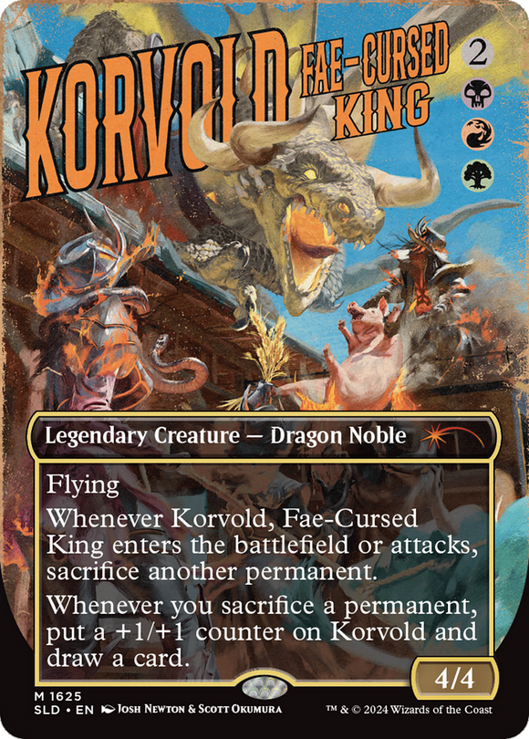 Korvold, el rey maldito por las hadas [Serie Secret Lair Drop] 