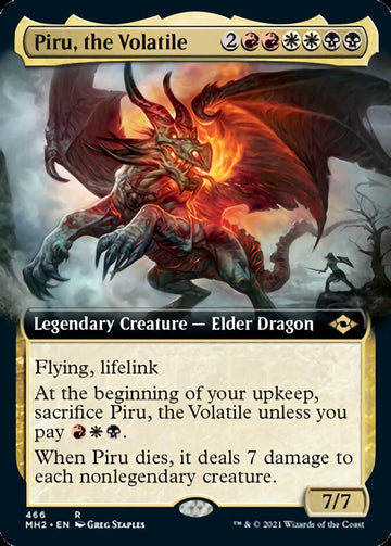 Piru, the Volatile (Extended Art) [Modern Horizons 2] - 0