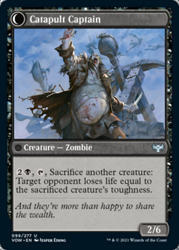 Catapult Fodder // Catapult Captain [Innistrad: Crimson Vow] - 0