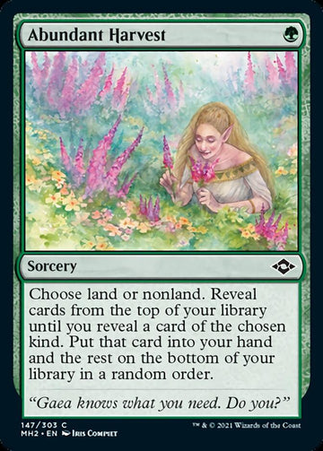 Abundant Harvest [Modern Horizons 2] - 0