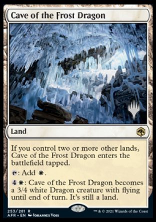 Cueva del Dragón de Hielo (paquete promocional) [Promociones de Dungeons &amp; Dragons: Adventures in the Forgotten Realms] 