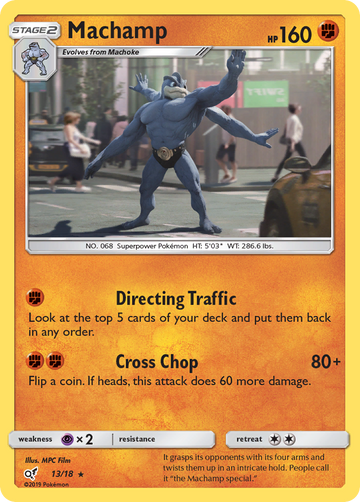 Machamp (13/18) [Sol y Luna: Detective Pikachu] 