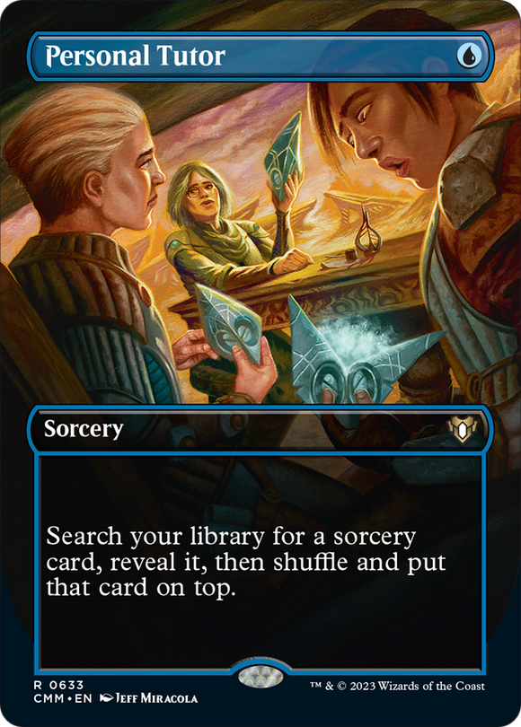 Tutor personal (arte extendido) [Commander Masters] 