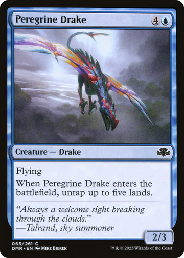 Drake peregrino [Dominaria Remastered] 