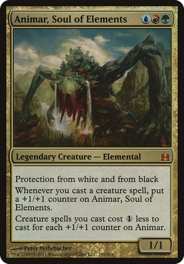 Animar, alma de los elementos (de gran tamaño) [Commander 2011 de gran tamaño] 