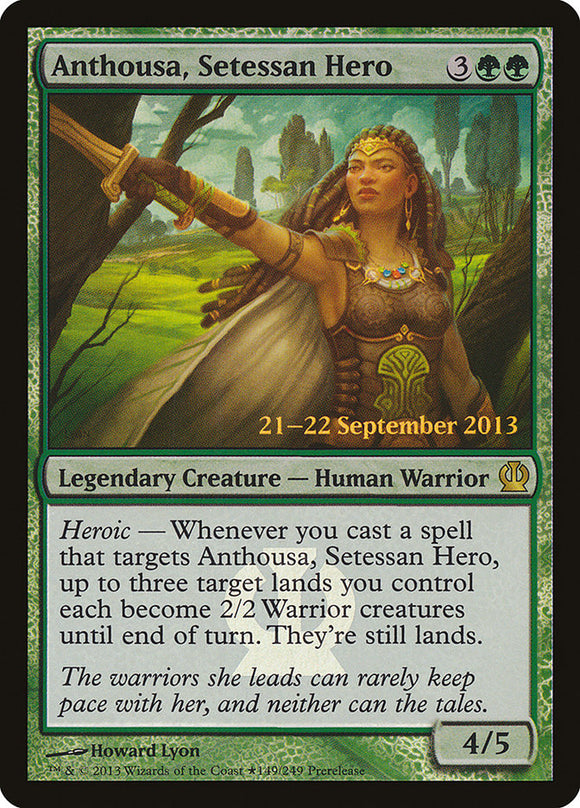 Anthousa, héroe setessan [Promociones de presentación de Theros] 