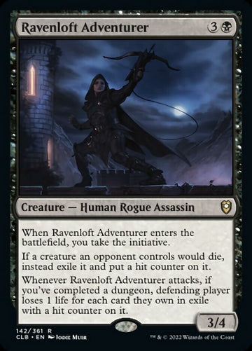 Aventurero de Ravenloft [Commander Legends: Battle for Baldur's Gate] 