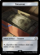 Copy // Treasure (019) Double-Sided Token [Fallout Tokens]-2