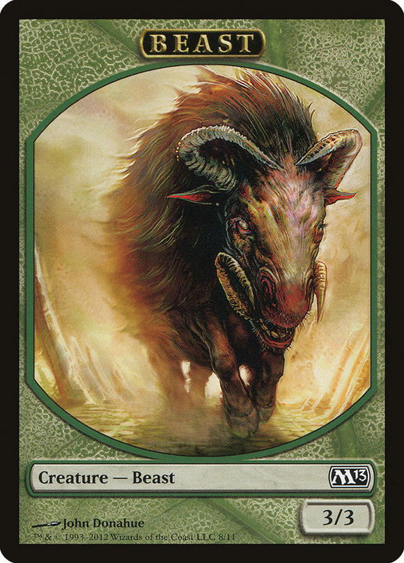 Ficha de Bestia [Fichas de Magic 2013] 