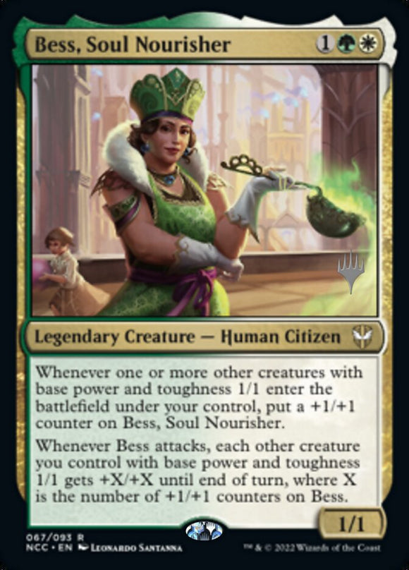 Bess, Nutridora de almas (paquete promocional) [Promociones de comandante de Streets of New Capenna] 