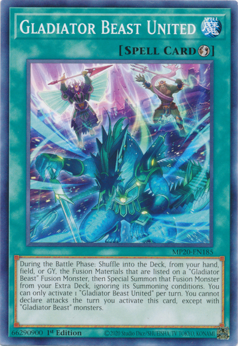 Bestia Gladiador Unida [MP20-EN185] Común 