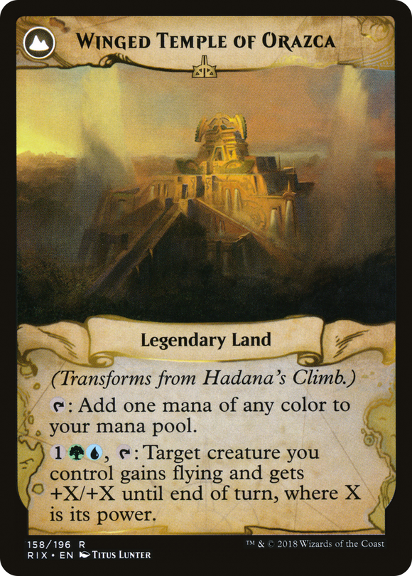 La ascensión de Hadana // Templo alado de Orazca [Guarida secreta: de lo lindo a lo brutal] 
