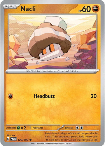 Nacli (120/193) [Scarlet &amp; Violet: Paldea evolucionada] 