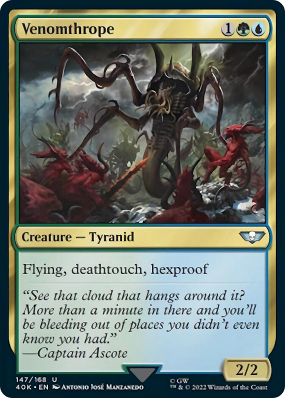 Venomthrope (reflectante de Surge) [Warhammer 40,000] 