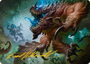 Basilisk Art Card (Gold-Stamped Signature) [Dungeons & Dragons: Adventures in the Forgotten Realms Art Series]-1