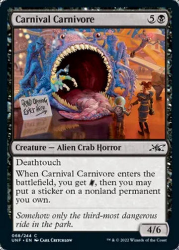 El carnívoro del carnaval [Unfinity] 