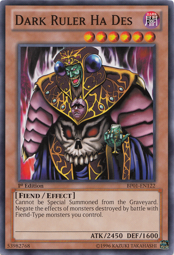 Gobernante oscuro Ha Des [BP01-EN122] Común 