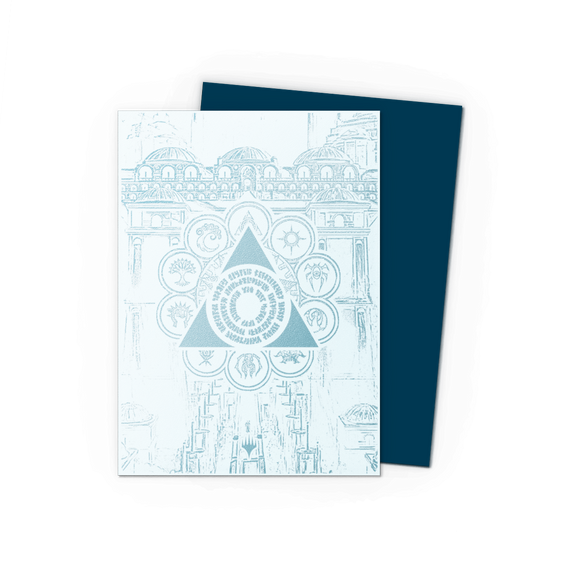 Dragon Shield: Standard 100ct Art Sleeves - Azorius Senate